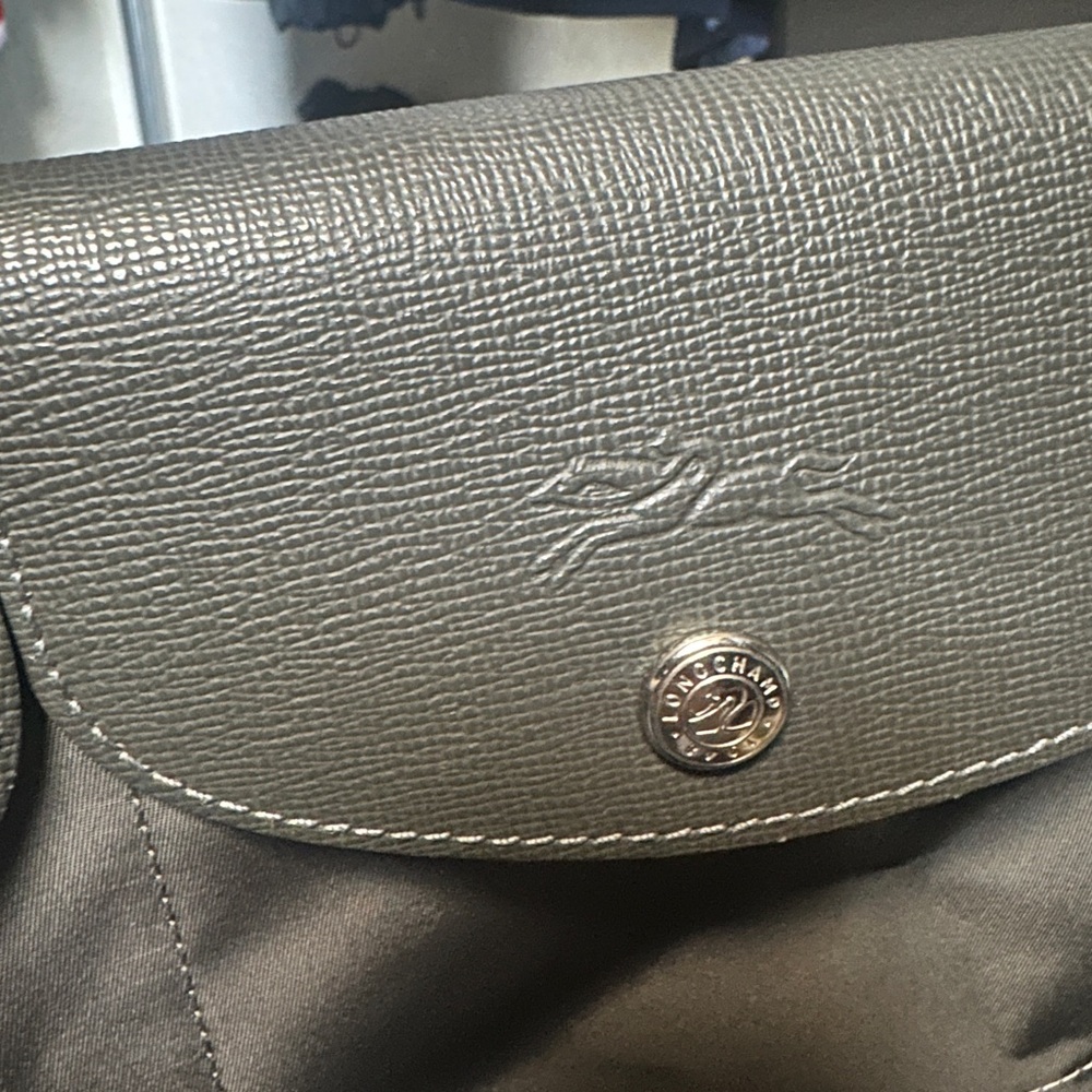 Longchamp Gray Tote Bag